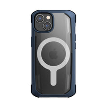 Заредете изображение във визуализатора на галерията – Raptic X-Doria Secure Case iPhone 14 with MagSafe armored blue cover - TopMag

