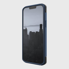 Заредете изображение във визуализатора на галерията – Raptic X-Doria Secure Case iPhone 14 with MagSafe armored blue cover - TopMag
