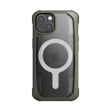 Заредете изображение във визуализатора на галерията – Raptic X-Doria Secure Case iPhone 14 Plus with MagSafe armored cover green - TopMag

