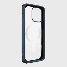 Заредете изображение във визуализатора на галерията – Raptic X-Doria Secure Case for iPhone 14 Pro with MagSafe armored cover blue - TopMag
