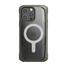 Заредете изображение във визуализатора на галерията – Raptic X-Doria Secure Case iPhone 14 Pro with MagSafe armored cover green - TopMag
