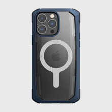 Заредете изображение във визуализатора на галерията – Raptic X-Doria Secure Case for iPhone 14 Pro Max with MagSafe armored cover blue - TopMag
