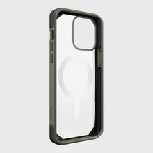 Заредете изображение във визуализатора на галерията – Raptic X-Doria Secure Case for iPhone 14 Pro Max with MagSafe armored cover green - TopMag
