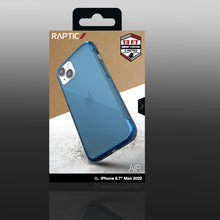 Заредете изображение във визуализатора на галерията – Raptic X-Doria Air Case for iPhone 14 Plus armored cover blue
