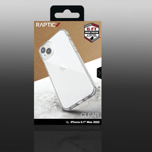 Заредете изображение във визуализатора на галерията – Raptic X-Doria Clear Case iPhone 14 Plus armored clear cover - TopMag
