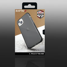 Заредете изображение във визуализатора на галерията – Raptic X-Doria Clear Case iPhone 14 Plus armored cover gray - TopMag
