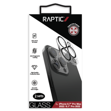 Заредете изображение във визуализатора на галерията – Raptic X-Doria Camera Protector Glass 2x iPhone 14 Pro tempered glass for camera camera lens
