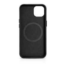 Заредете изображение във визуализатора на галерията – iCarer Oil Wax Premium Leather Case iPhone 14 Magnetic Leather Case with MagSafe Black (WMI14220701-BK) - TopMag
