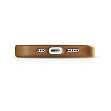 Заредете изображение във визуализатора на галерията – iCarer Oil Wax Premium Leather Case iPhone 14 Magnetic Leather Case with MagSafe Brown (WMI14220701-TN) - TopMag
