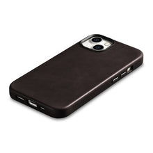 Заредете изображение във визуализатора на галерията – iCarer Oil Wax Premium Leather Case iPhone 14 Magnetic Leather Case with MagSafe Brown (WMI14220701-BN) - TopMag
