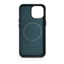 Заредете изображение във визуализатора на галерията – iCarer Oil Wax Premium Leather Case iPhone 14 Pro Max Magnetic Leather Case with MagSafe Dark Blue (WMI14220704-BU) - TopMag
