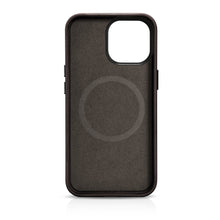 Заредете изображение във визуализатора на галерията – iCarer Oil Wax Premium Leather Case Leather Case for iPhone 14 Pro Max Magnetic with MagSafe brown (WMI14220704-BN) - TopMag
