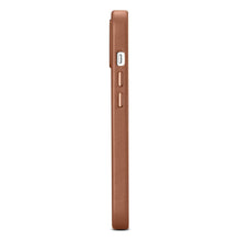 Заредете изображение във визуализатора на галерията – iCarer Case Leather genuine leather case cover for iPhone 14 brown (WMI14220705-BN) (MagSafe Compatible) - TopMag

