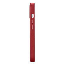 Заредете изображение във визуализатора на галерията – iCarer Case Leather genuine leather case cover for iPhone 14 red (WMI14220705-RD) (MagSafe Compatible) - TopMag
