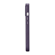 Заредете изображение във визуализатора на галерията – iCarer Case Leather Genuine Leather Case Cover for iPhone 14 Dark Purple (WMI14220705-DP) (MagSafe Compatible) - TopMag

