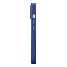 Заредете изображение във визуализатора на галерията – iCarer Case Leather Genuine Leather Case Cover for iPhone 14 Blue (WMI14220705-BU) (MagSafe Compatible) - TopMag
