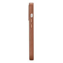 Заредете изображение във визуализатора на галерията – iCarer Case Leather Genuine Leather Case Cover for iPhone 14 Pro Brown (WMI14220706-BN) (MagSafe Compatible) - TopMag
