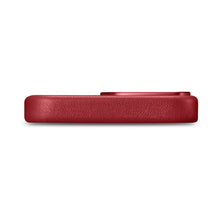 Заредете изображение във визуализатора на галерията – iCarer Case Leather Genuine leather cover for iPhone 14 Pro red (WMI14220706-RD) (MagSafe Compatible) - TopMag
