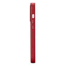Заредете изображение във визуализатора на галерията – iCarer Case Leather Genuine leather cover for iPhone 14 Pro red (WMI14220706-RD) (MagSafe Compatible) - TopMag
