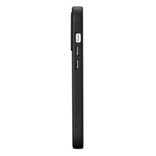 Заредете изображение във визуализатора на галерията – iCarer Case Leather Genuine Leather Case Cover for iPhone 14 Pro Max Black (WMI14220708-BK) (MagSafe Compatible) - TopMag
