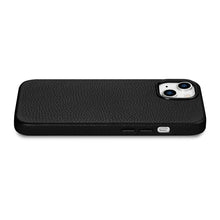 Заредете изображение във визуализатора на галерията – iCarer Litchi Premium Leather Case iPhone 14 Magnetic Leather Case with MagSafe Black (WMI14220709-BK) - TopMag
