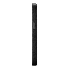 Заредете изображение във визуализатора на галерията – iCarer Litchi Premium Leather Case iPhone 14 Magnetic Leather Case with MagSafe Black (WMI14220709-BK) - TopMag
