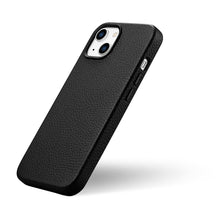 Заредете изображение във визуализатора на галерията – iCarer Litchi Premium Leather Case iPhone 14 Magnetic Leather Case with MagSafe Black (WMI14220709-BK) - TopMag
