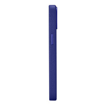 Заредете изображение във визуализатора на галерията – iCarer Litchi Premium Leather Case iPhone 14 Magnetic Leather Case with MagSafe Dark Blue (WMI14220709-DB) - TopMag
