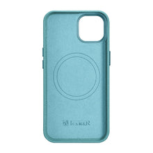 Заредете изображение във визуализатора на галерията – iCarer Litchi Premium Leather Case iPhone 14 Magnetic Leather Case with MagSafe Green (WMI14220709-GN) - TopMag
