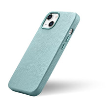 Заредете изображение във визуализатора на галерията – iCarer Litchi Premium Leather Case iPhone 14 Magnetic Leather Case with MagSafe Green (WMI14220709-GN) - TopMag
