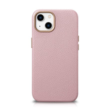 Заредете изображение във визуализатора на галерията – iCarer Litchi Premium Leather Case iPhone 14 Magnetic Leather Case with MagSafe pink (WMI14220709-PK) - TopMag
