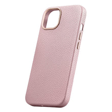 Заредете изображение във визуализатора на галерията – iCarer Litchi Premium Leather Case iPhone 14 Magnetic Leather Case with MagSafe pink (WMI14220709-PK) - TopMag
