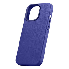 Заредете изображение във визуализатора на галерията – iCarer Litchi Premium Leather Case iPhone 14 Pro Magnetic Leather Case with MagSafe Dark Blue (WMI14220710-DB) - TopMag
