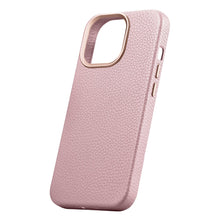 Заредете изображение във визуализатора на галерията – iCarer Litchi Premium Leather Case iPhone 14 Pro Magnetic Leather Case with MagSafe pink (WMI14220710-PK) - TopMag
