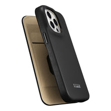 Заредете изображение във визуализатора на галерията – iCarer CE Premium Leather Folio Case iPhone 14 Pro Flip Magnetic MagSafe Black (WMI14220714-BK) - TopMag
