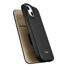Заредете изображение във визуализатора на галерията – iCarer CE Premium Leather Folio Case iPhone 14 Plus Flip Magnetic MagSafe Black (WMI14220715-BK) - TopMag
