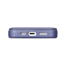 Заредете изображение във визуализатора на галерията – iCarer CE Premium Leather Folio Case iPhone 14 Pro Max Flip Magnetic MagSafe Light Purple (WMI14220716-LP) - TopMag
