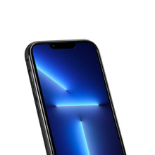 Заредете изображение във визуализатора на галерията – iCarer Leather Oil Wax case with genuine leather cover for iPhone 14 Pro (MagSafe compatible) blue (WMI14220718-BU) - TopMag
