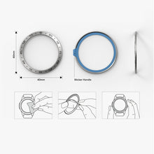 Заредете изображение във визуализатора на галерията – Ringke Bezel Styling Case Frame Envelope Ring Samsung Galaxy Watch 5 40mm / 4 40mm Silver (Stainless Steel) (GW4-40-01) - TopMag
