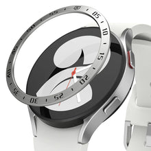 Заредете изображение във визуализатора на галерията – Ringke Bezel Styling Case Frame Envelope Ring Samsung Galaxy Watch 5 40mm / 4 40mm Silver (Stainless Steel) (GW4-40-01) - TopMag
