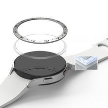 Заредете изображение във визуализатора на галерията – Ringke Bezel Styling Case Frame Envelope Ring Samsung Galaxy Watch 5 40mm / 4 40mm Silver (Stainless Steel) (GW4-40-01) - TopMag

