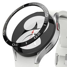 Заредете изображение във визуализатора на галерията – Ringke Bezel Styling Case Frame Envelope Ring Samsung Galaxy Watch 5 40mm / 4 40mm Black (Stainless Steel) (GW4-40-02) - TopMag
