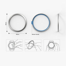 Заредете изображение във визуализатора на галерията – Ringke Bezel Styling Case Frame Envelope Ring Samsung Galaxy Watch 5 40mm / 4 40mm Silver (Stainless Steel) (GW4-40-04) - TopMag
