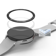 Заредете изображение във визуализатора на галерията – Ringke Bezel Styling Case Frame Envelope Ring Samsung Galaxy Watch 5 40mm / 4 40mm Black (Stainless Steel) (GW4-40-15) - TopMag
