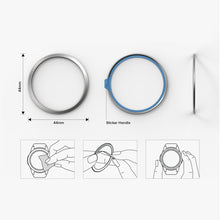 Заредете изображение във визуализатора на галерията – Ringke Bezel Styling Case Frame Envelope Ring Samsung Galaxy Watch 5 44mm / 4 44mm Silver (Stainless Steel) (GW4-44-04) - TopMag
