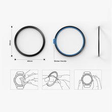 Заредете изображение във визуализатора на галерията – Ringke Bezel Styling Case Frame Envelope Ring Samsung Galaxy Watch 5 44mm / 4 44mm Black (Stainless Steel) (GW4-44-05) - TopMag
