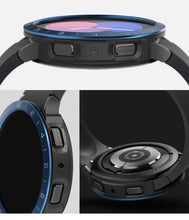 Заредете изображение във визуализатора на галерията – Ringke Air Sports + Bezel 2in1 Case with Steel Frame for Samsung Galaxy Watch 5 40mm Case Cover Black and Blue (GW4-40-12_AS02) - TopMag
