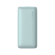 Заредете изображение във визуализатора на галерията – Baseus Baseus Pro 10000mAh 20W Blue Powerbank with USB Type A - USB Type C 3A 0.3m cable (PPBD040203) - TopMag
