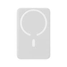 Заредете изображение във визуализатора на галерията – Baseus Magnetic Mini fast charging mini power bank 10000mAh 20W white + cable Type-C - Type-C 60W (20V / 3A) 0.5m white (PPCX030002) - TopMag
