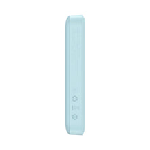 Заредете изображение във визуализатора на галерията – Baseus Magnetic Mini fast charging mini power bank 10000mAh 20W blue + cable Type-C - Type-C 60W (20V / 3A) 0.5m white (PPCX030003) - TopMag
